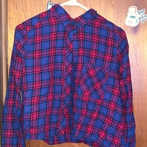 Long Sleeve Button-down Top